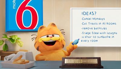 Motel 6 Appoints Garfield as First - Ever Chief Pet Officer