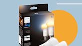 These Philips hue smart light bulbs are half price at Amazon