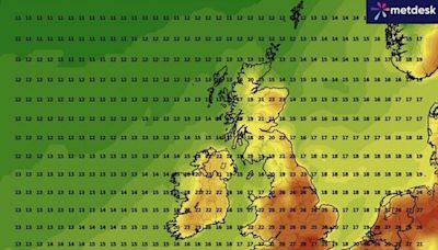 UK weather maps pinpoint when summer will roar back - with 28C heatwave blasting away drizzle