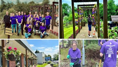 HELEN LOCKWOOD: Hardworking hospice team and volunteers have transformed gardens