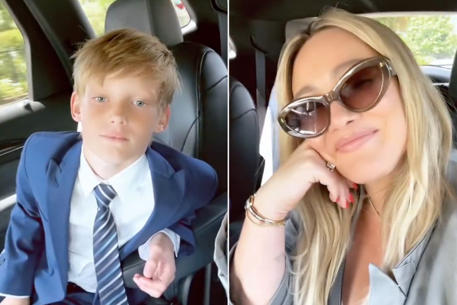 Hilary Duff Shares Video of Son Luca, 12, Heading to Graduation: ‘Got My Waterproof Mascara On’