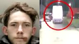 Dashcam shows robber, 22, arrested just 25 minutes after stealing van in high-speed chase