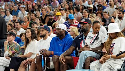 Emotions run wild as players, celebrities bask in US women's basketball gold medal