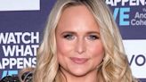 Miranda Lambert Shows Some Skin in Black Gown With Plunging Neckline and Thigh-High Slit