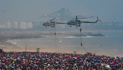 5 spectators die, many hospitalised as lakhs of people turned up at IAF’s air show in Chennai