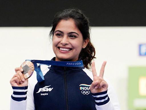 Manu Bhaker’s family celebrates historic medal at Paris Olympics 2024: ‘In the remaining events she will…’ | Mint