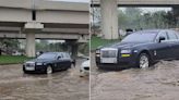 Watch: Rolls-Royce Ghost Breaks Down On Flooded Delhi Road, Internet Says "Use Alto''