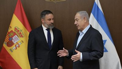 Abascal visita a Netanyahu en Jerusalén: «Pedro Sánchez no es España»