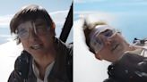 Sin límites: Tom Cruise realizó un curioso saludo navideño mientras saltaba de un avión
