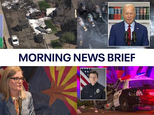 Man arrested in fiery Phoenix crash; Hobbs to sign repeal of near-total abortion ban l Morning News Brief