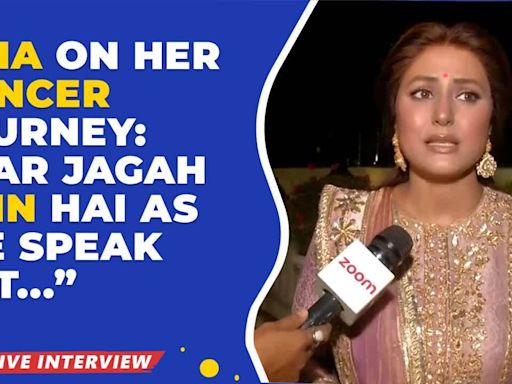 Hina Khan shares her exclusive interview on battling cancer: “Har jagah PAIN ho raha hai but…”