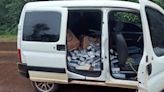 Gendarmería encontró 18.870 atados de cigarrillos dentro de un utilitario abandonado en Misiones