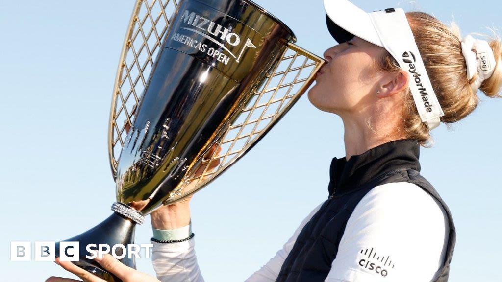 Nelly Korda's dominance 'great' for women's golf - Georgia Hall