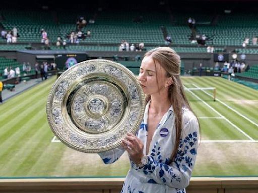 The most important thing is to enjoy the journey, says Barbora Krejcikova after winning Wimbledon title
