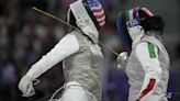 Kiefer earns 2nd Olympic gold in women’s foil fencing with a victory over American teammate Scruggs