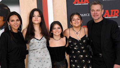 Matt Damon and Wife Luciana Celebrate Daughter Isabella’s High School Graduation in Brooklyn