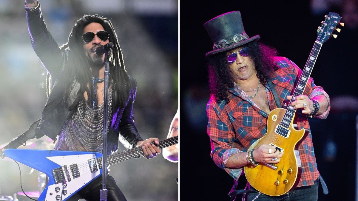 Lenny Kravitz on how he finally collaborated with his high-school classmate Slash