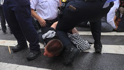 Adams plans review of NYPD response to Brooklyn pro-Palestinian rally after cops punched protesters