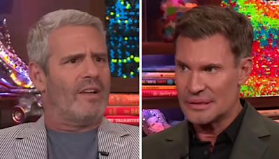 Andy Cohen tells Jeff Lewis to "calm down" after he accuses him of taking away Shannon Beador's allies in 'RHOC' Season 18