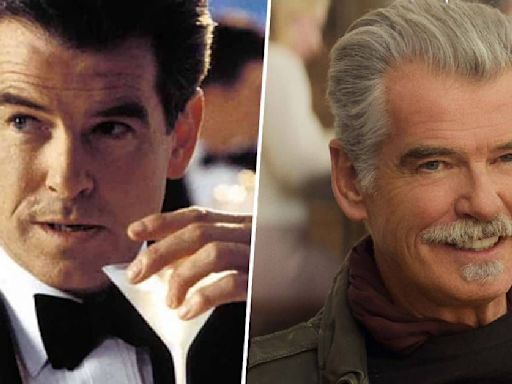 James Bond star Pierce Brosnan looks unrecognizable in behind-the-scenes photos for new boxing biopic