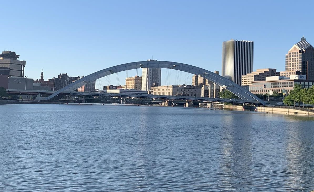 Rochester’s iconic Douglass-Anthony bridge undergoing maintenance project