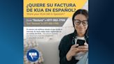 KUA bills now available in Spanish