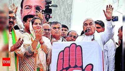 Hooda Warns Against Vote Cutters in Sonipat, Urges Support for Congress Candidates | Chandigarh News - Times of India