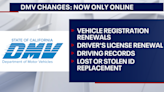 DMV cutting down on in-person visits, moving tasks online