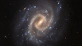 Hubble telescope spots a bright spiral galaxy with a violent past (photo)