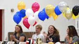 PHOTOS: Riverheads High School honors student-athletes as they announce their college choices