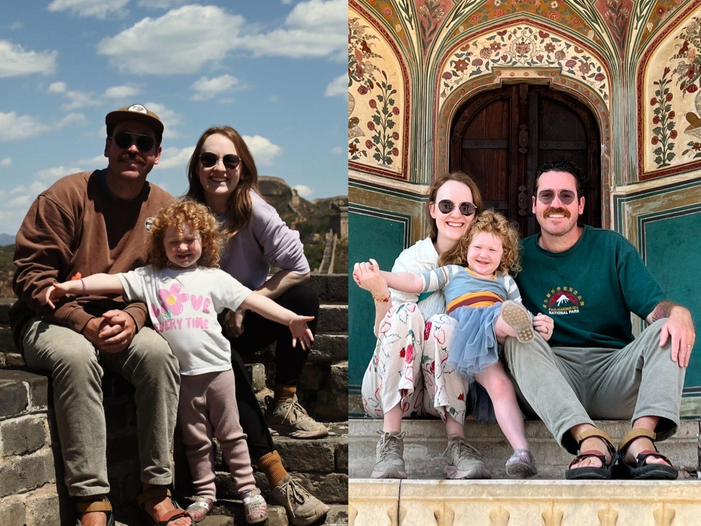 My wife and I sold our home in Texas and started traveling the world with our 4-year-old to find a new place to live. We've been to 29 countries so far.