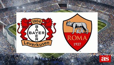 Leverkusen vs Roma: estadísticas previas y datos en directo | Europa League 2023/2024