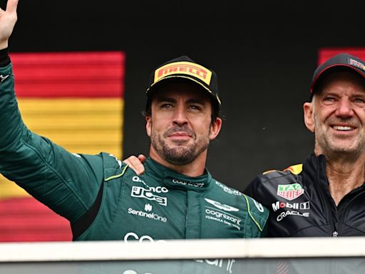 Nuevo 'guiño' de Newey a Alonso y Aston Martin: "Me hubiera gustado..."