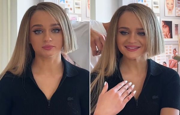 Joey King Playing Slay or Nay While Getting a Major Haircut Is the Best Video You'll Watch This Week (Exclusive)