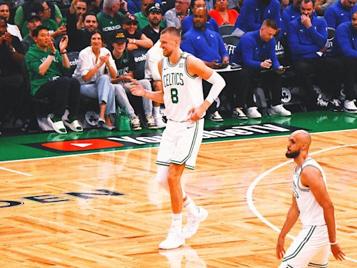 Kristaps Porzingis rewards Celtics' faith with 'well-rounded' Game 1 performance