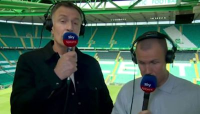 Chris Sutton in Sky Sports row with Kenny Miller after Celtic beat Rangers