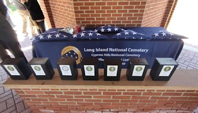 Gone but not forgotten: WW II vets' remains find final resting place at Long Island National Cemetery