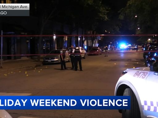 Chicago shootings: At least 100 shot, 17 fatally, in citywide holiday weekend gun violence, CPD says