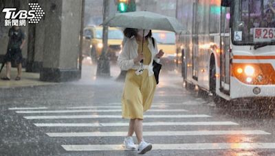 天氣／雨彈狂轟！北北桃大雷雨狂下1小時 2縣市山區注意暴雨│TVBS新聞網