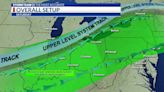 Warm, sticky weekend with pop-up showers, storms