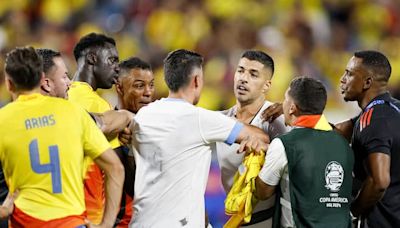 Conmebol se pronunció por pelea en partido contra Uruguay: ¿sanción para Colombia?