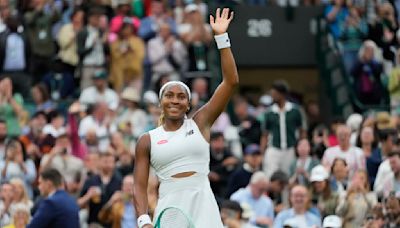 Coco Gauff has a chance to reach her first Wimbledon quarterfinal, but is aiming higher than that