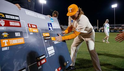 No. 1 Tennessee Baseball will host Evansville in Super Regional