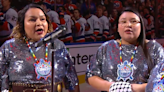 ‘Slay, Queens, Slay’: Canadians applaud Bearhead Sisters show of solidarity for Palestine during unique 'O Canada' rendition at Edmonton Oilers game