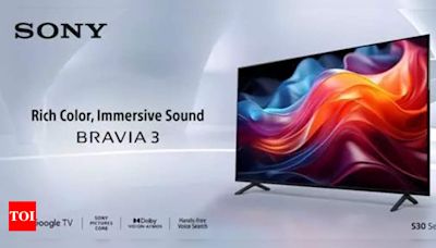 Sony Bravia 3 series debuts in India, price starts at Rs 93,990 - Times of India