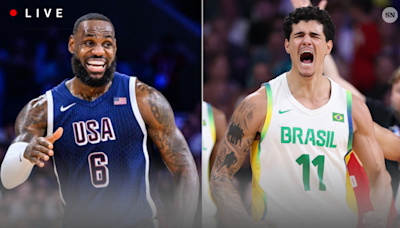 USA vs. Brazil basketball live score, updates, highlights from 2024 Olympic men's quarterfinal game | Sporting News