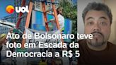 Sakamoto: Selfie em Escada da Democracia a R$ 5 parece ridícula, mas é parte de guerra simbólica