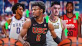 Bronny James, Zach Edey highlight biggest NBA Draft Combine Day 1 winners