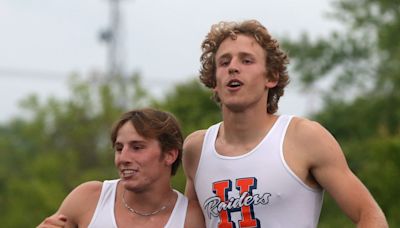 Led by Finley Huber, Harrison track advances to state in 7 events