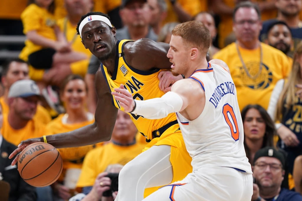 Donte DiVincenzo, Pascal Siakam get into Game 7 spat as Knicks-Pacers tension continues